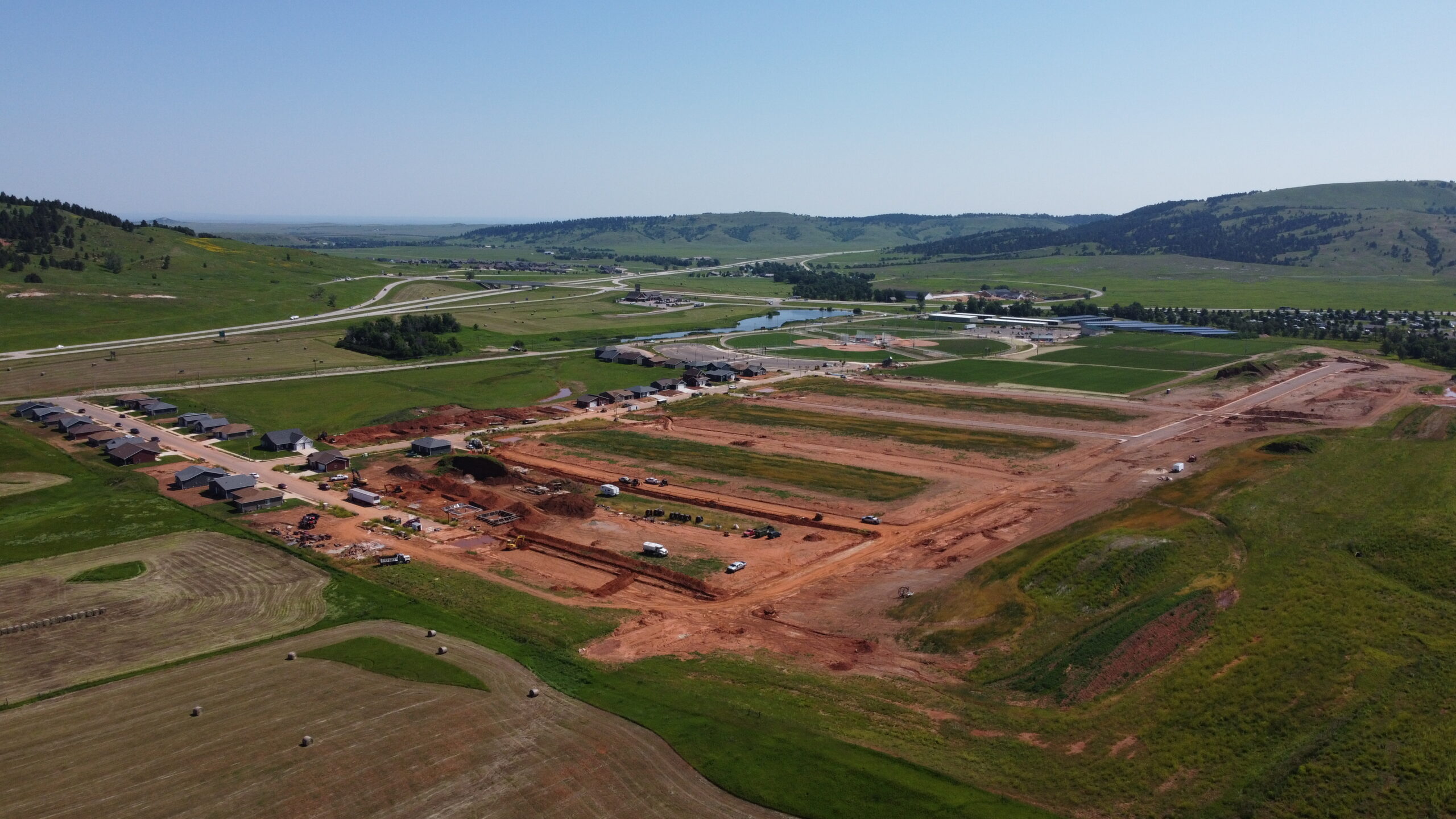Sky Ridge in Spearfish SD. News homes continue to be constructed