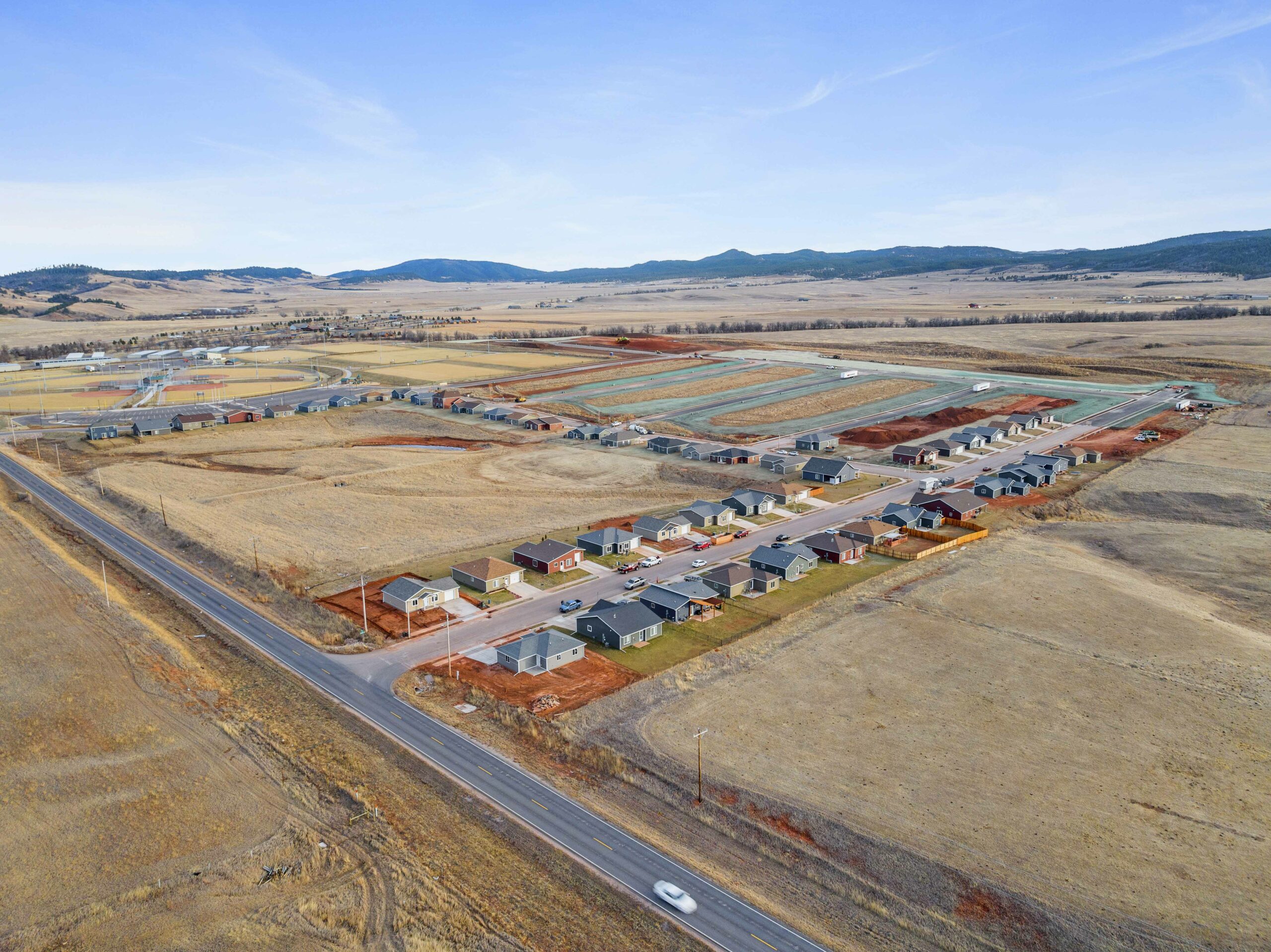 a assortment of homes for sale at Sky Ridge in Spearfish South Dakota